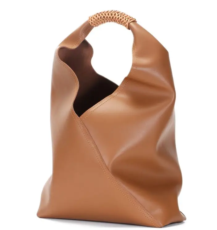 

2021 ins Genuine Leather solid Bag Luxury Handbags Women Bags Brand shoulder Bag For Women Sac a Main Ladies Hand tote Bags