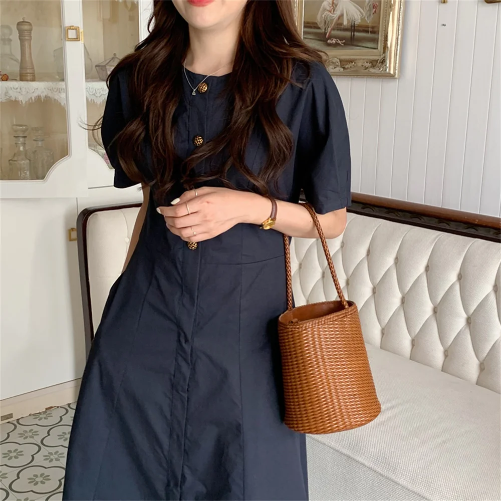 Новинка 2021 французское летнее элегантное приталенное женское ретро платье HziriP