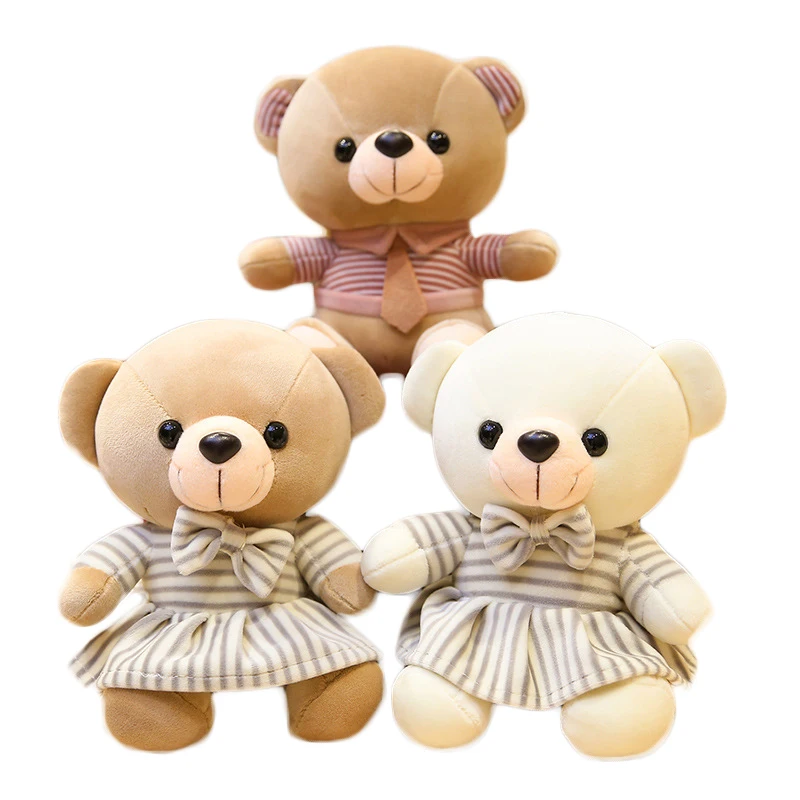 

1PC 23cm Cute Teddy Bear Plush Toys High Quality Stuffed Down Cotton Lovely Animals Dolls Soft Baby Toy for Kids Birthday Gifts