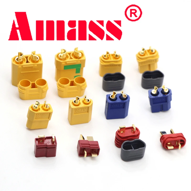 10 шт./лот XT60 гнездовые цилиндрические разъемы (5 пар) для RC Lipo батареи Quadcopter
