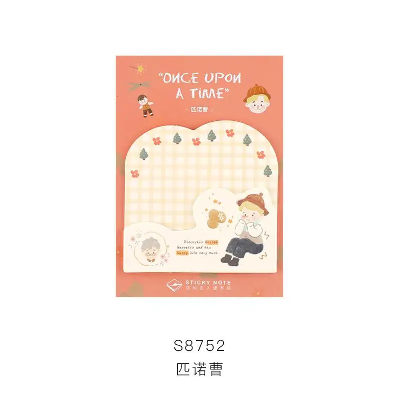30sheets/pack Fairy Stories Kawaii Sticky Notes Memo Pad School Supplies Planner Stickers Stationery - Цвет: G