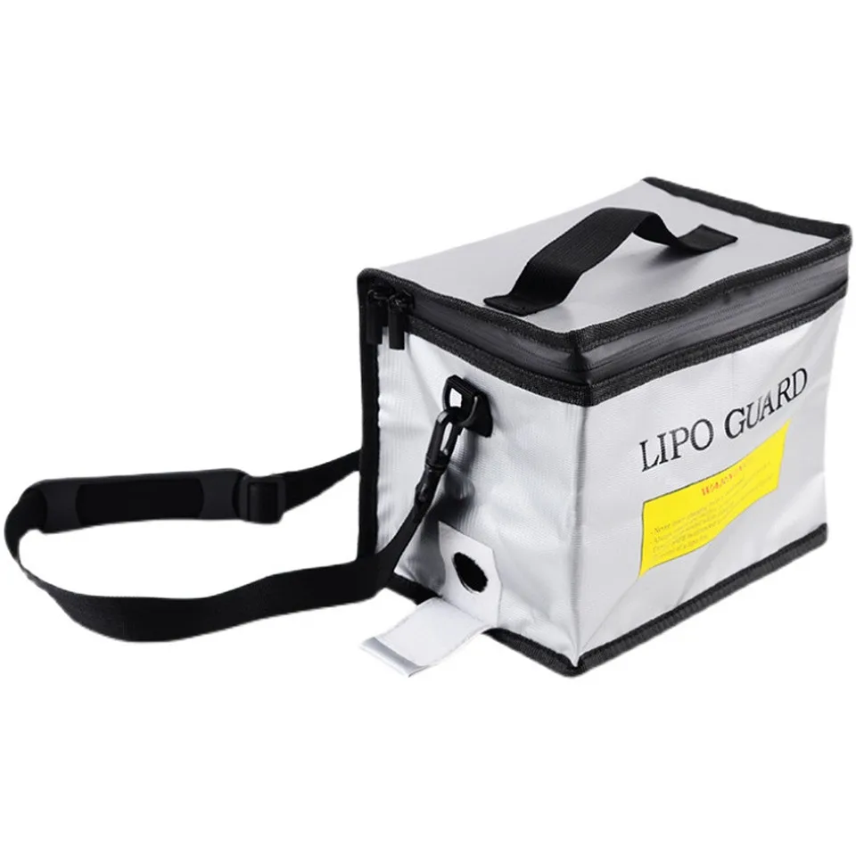 

Портативная Взрывозащищенная сумка для аккумуляторов Lipo, безопасная огнестойкая Водонепроницаемая высокотемпературная огнестойкая сумк...