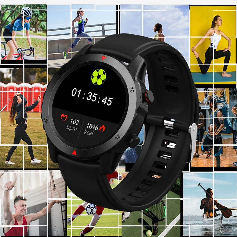 

B5 Smart Watch Men Heart Rate Blood Pressure Sport Watches Connected Wristwatches Music Control Spo2 For Iphone Xiaomi Huawei