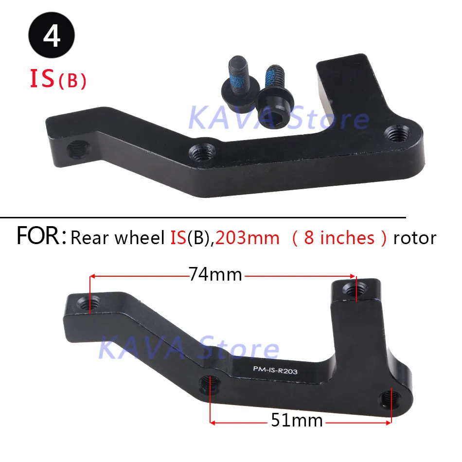 WUZEI PM ABA soporte ultraligero convertidor de disco adaptador para 140 160 180 203 мм rotor freno | Спорт и развлечения