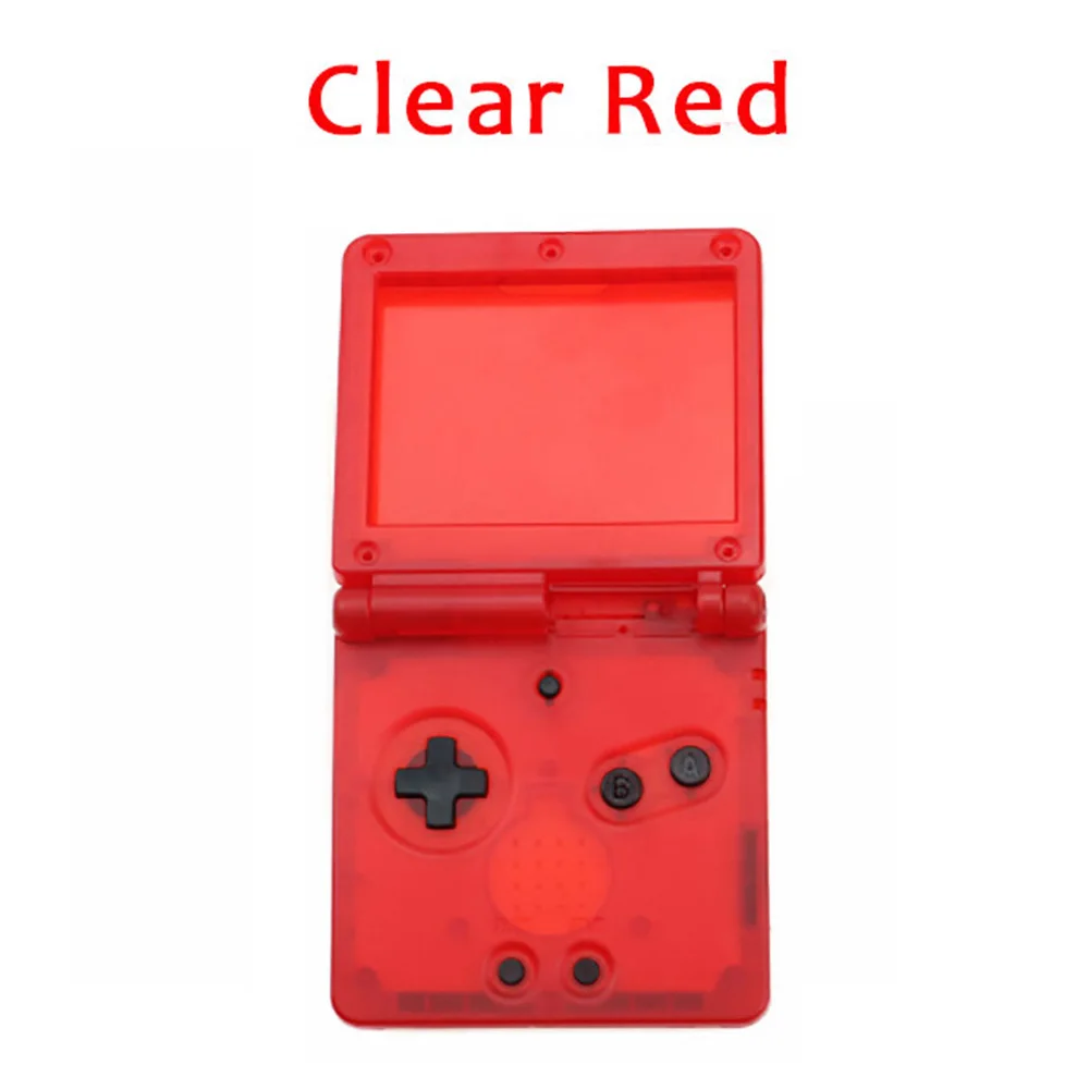 1 комплект прозрачный чехол для GBA SP NAND Gameboy AdvanceSP с полным корпусом Сменный Чехол