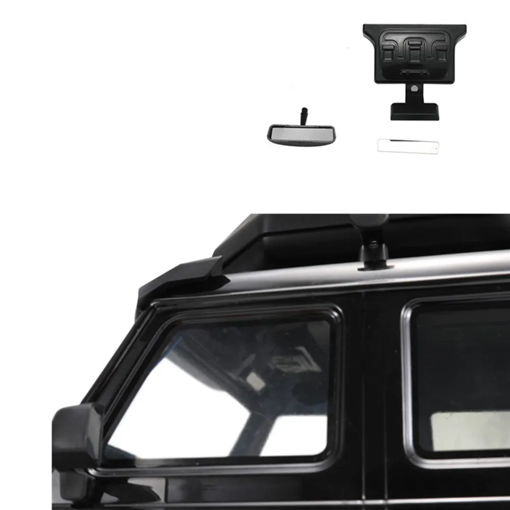 Металлическое светоотражающее зеркало заднего вида для салона автомобиля 1/10