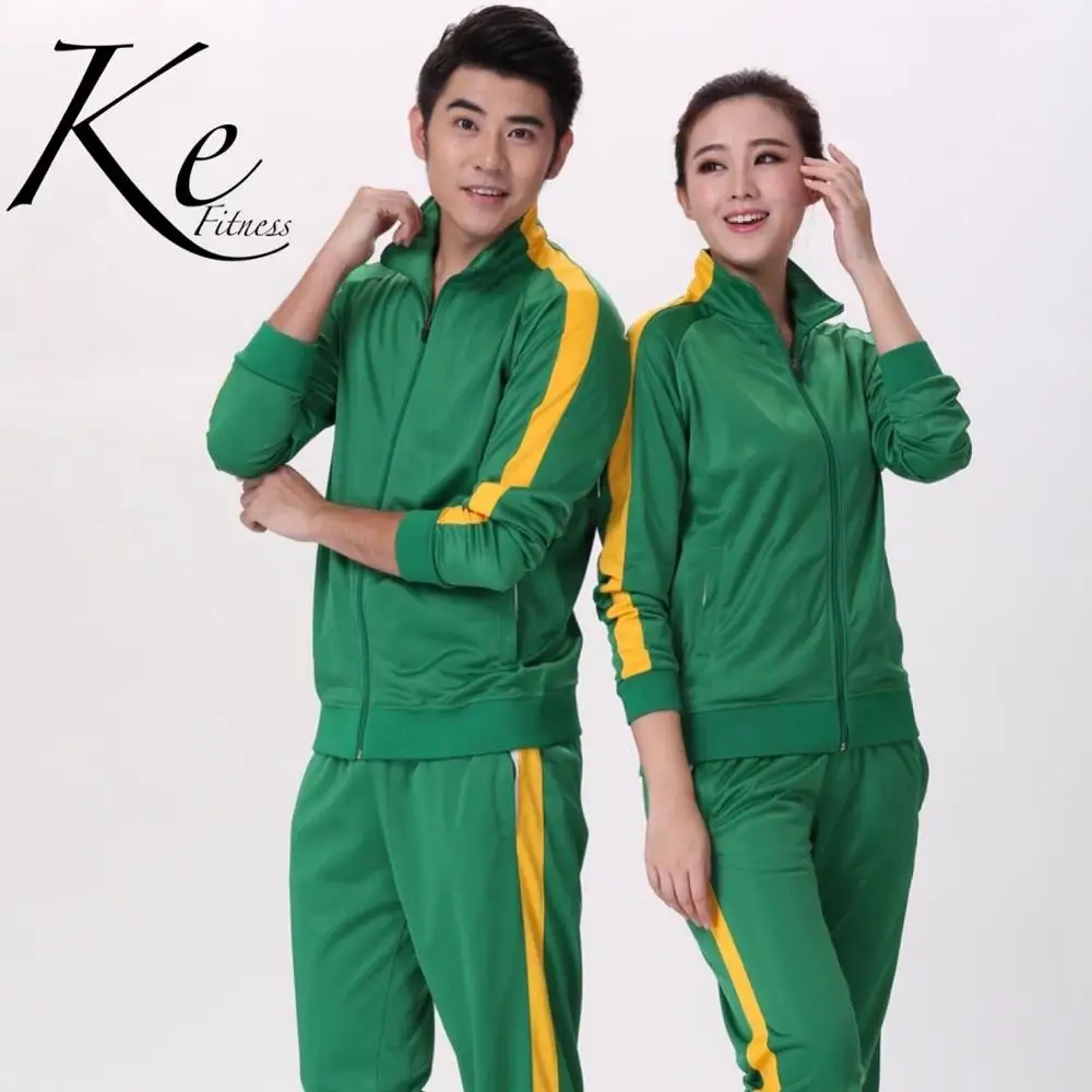 KE Couple sports suits men women sportswear big size plus extra spring and autumn leisure running clothes orange tracksui |