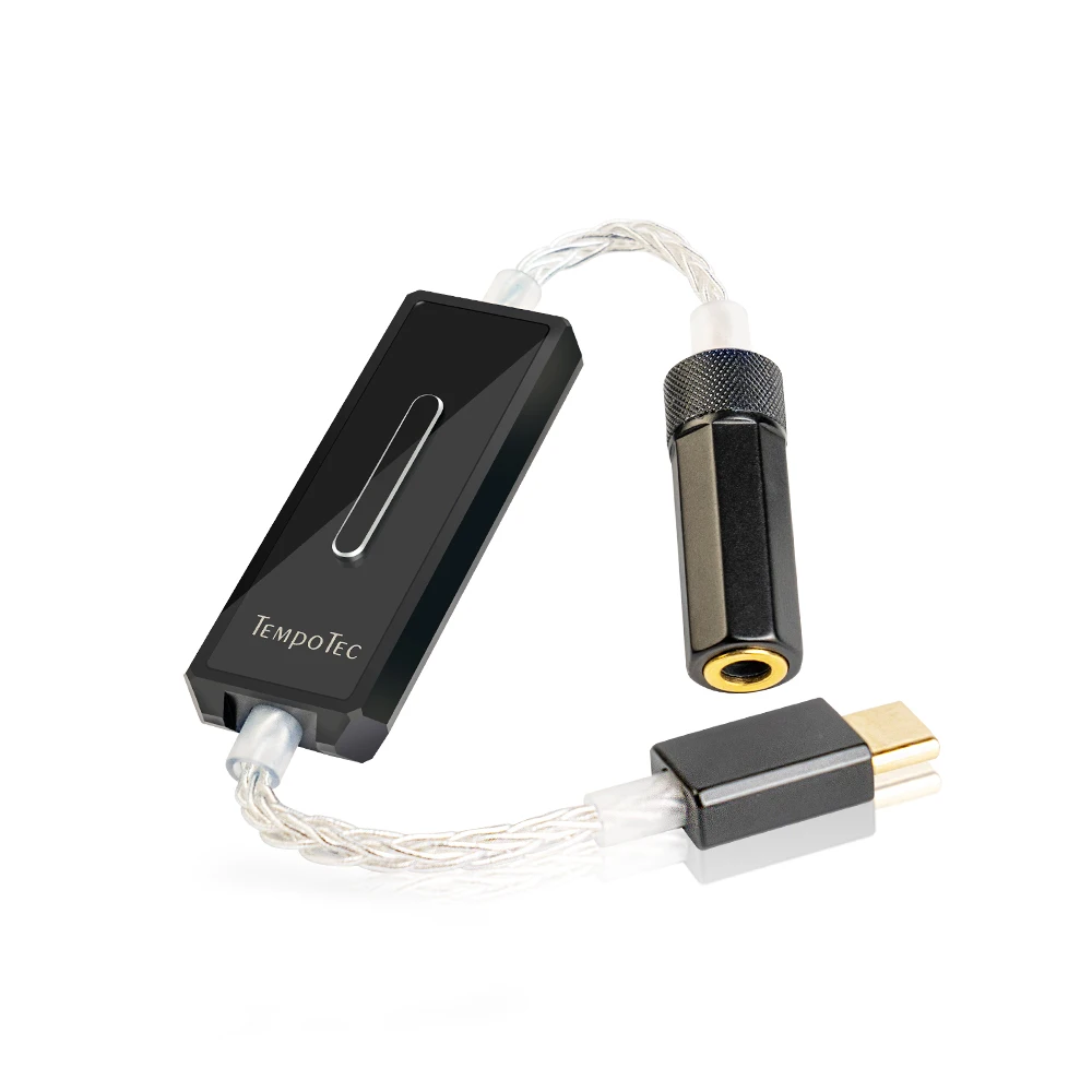 Адаптер усилителя для наушников TempoTec Sonata E44 Dual CS43131 USB Type C до 4 мм Баланс DAC AMP DSD256