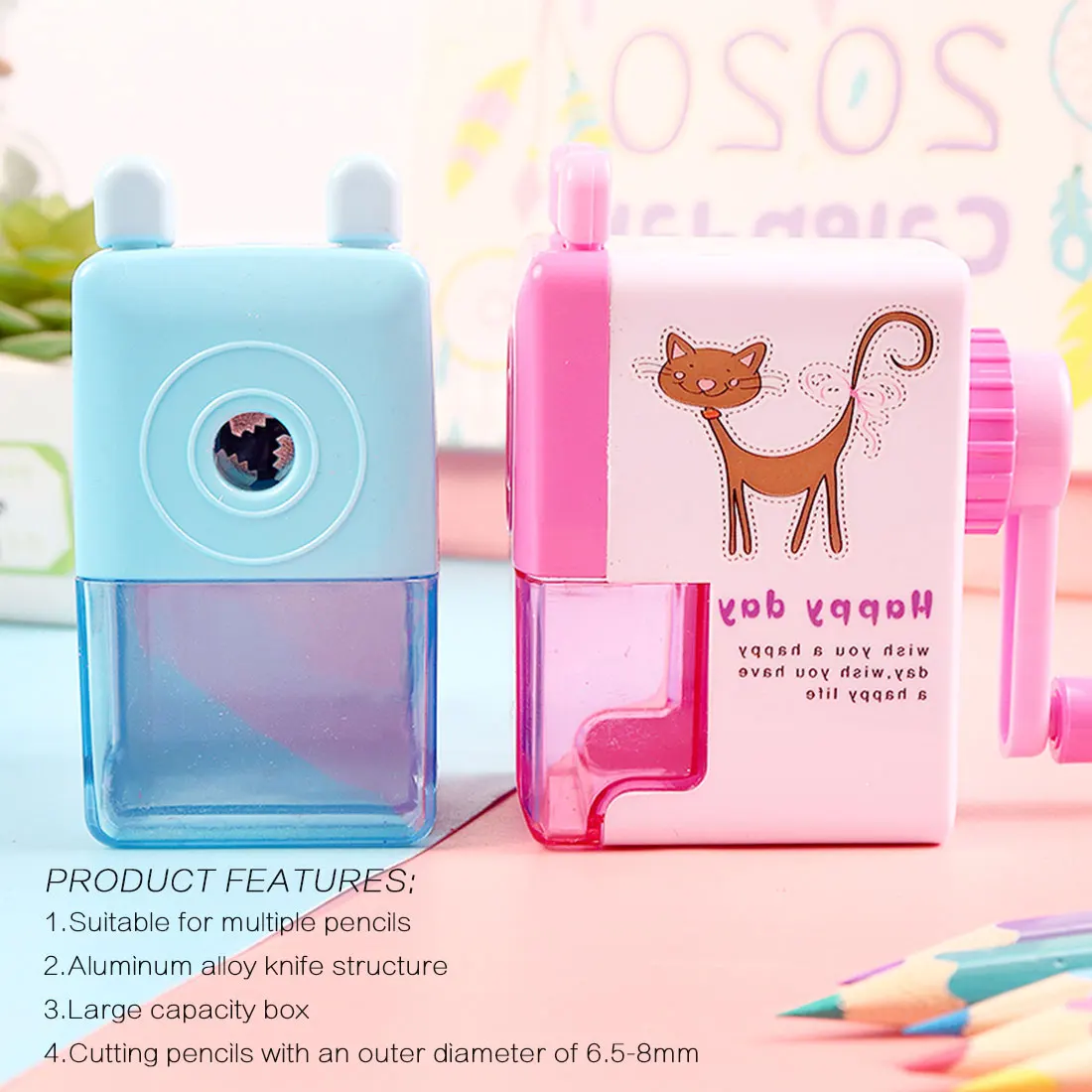 Креативные школьные точилки для карандашей ручные ручки механические