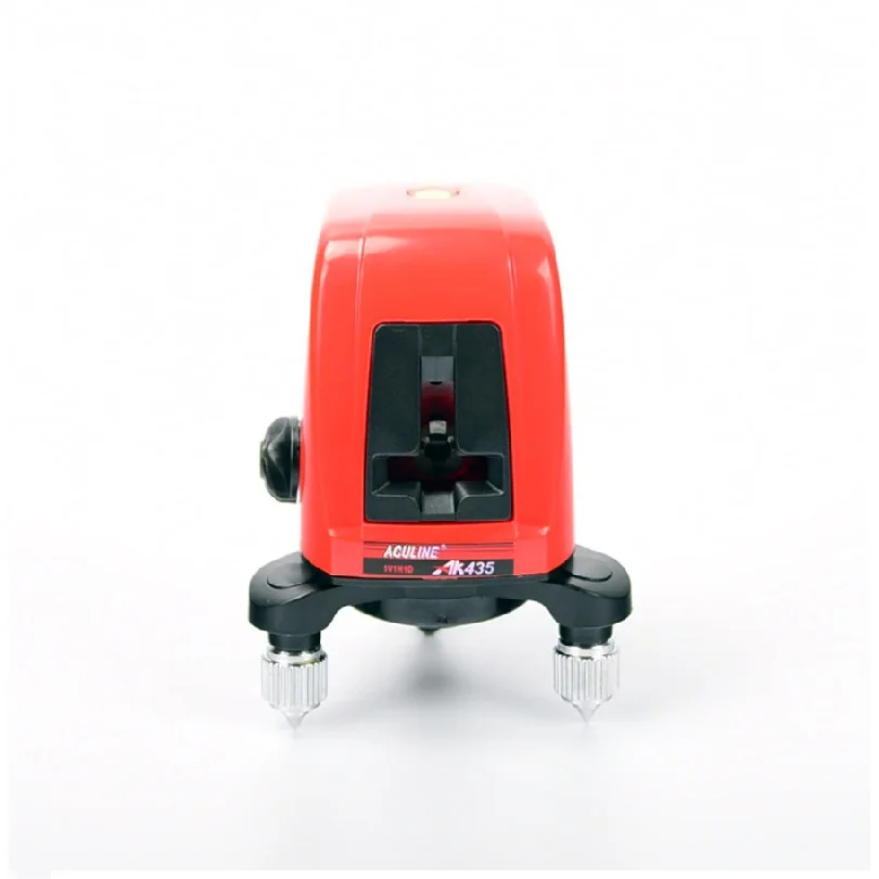 Laser Level KKMOON AK435 самонивелирующийся крест лазерный уровень 360 градусов Регулировка точка Горизонтальная Вертикальная красная линия лазерный Leve - Цвет: Laser Level