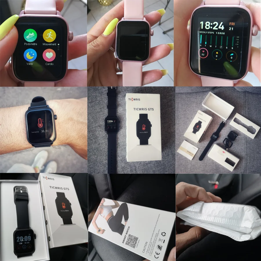 

Smartwatch 2021 TICWRIS GTS Smart Watch Men Heart Rate Monitor Sport Smart Watch For Man Women Fitness Bracelet For IOS Android