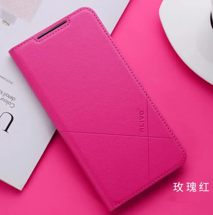 100% Оригинальный чехол-книжка из искусственной кожи для huawei Honor play 3