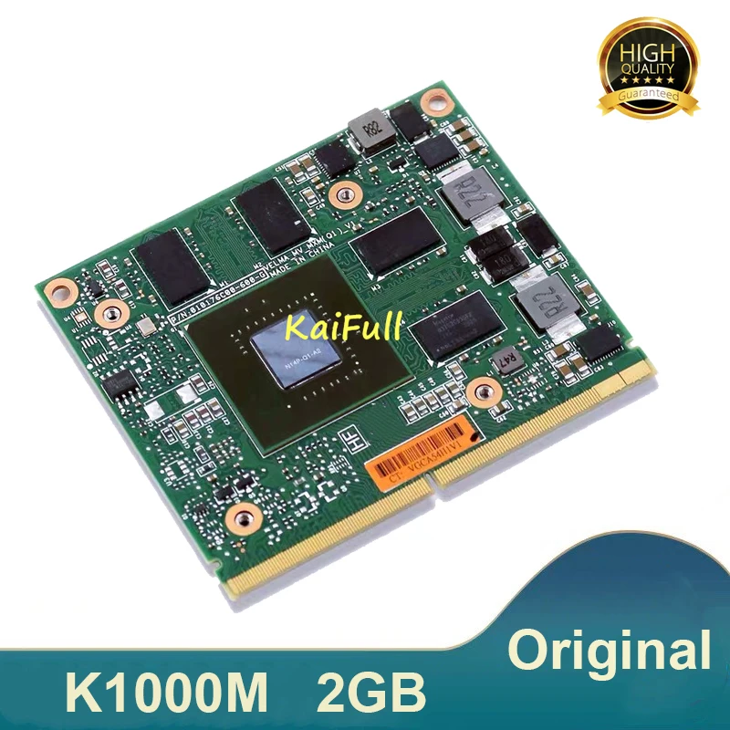 Видеографическая карта Quadro K1000M K 1000M VGA графическая N14P Q1 A2 2G для ноутбука HP Elitebook 8560W