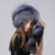 Женская зимняя шапка из натурального Лисьего меха - изображение