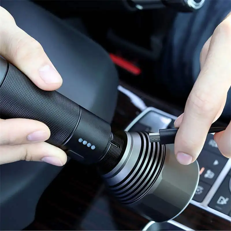 

XIAOMI Youpin NexTool 2000lm 380m USB-C Rechargeable 5 Modes IPX7 Waterproof LED Flashlight Type-C Seaching Torch for Camping