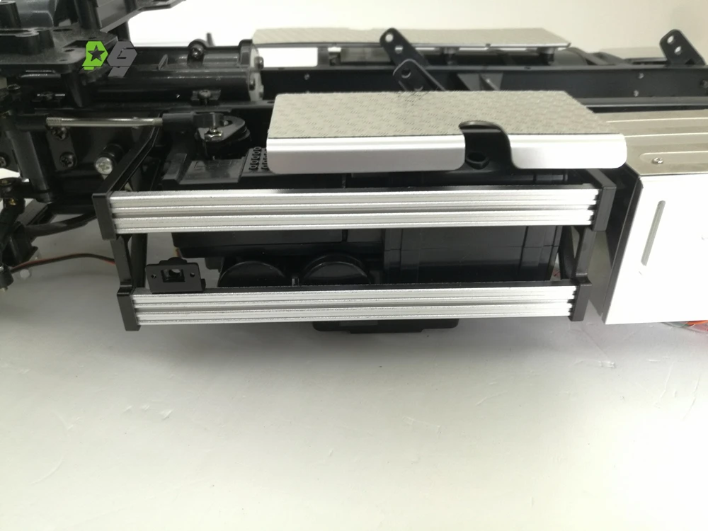 Рама металлический боковый Бампер Набор для 1/14 Rc грузовиков Тамия Volvo FH16 56360 6X4