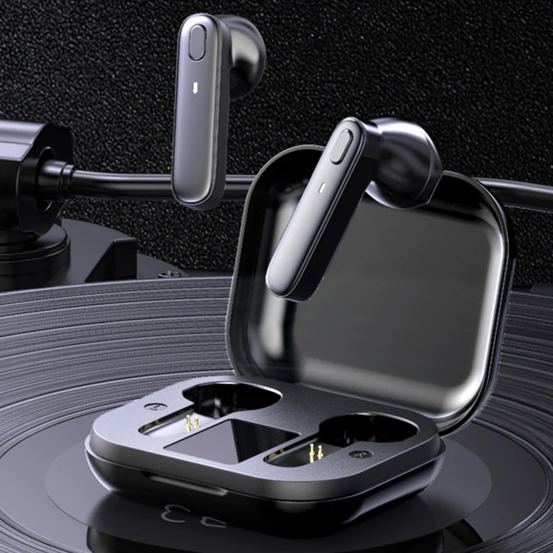 

In-ear Wireless Bluetooth 5.0 Headsets Earphones Sports Business IPX7 Waterproof Stereo Earbuds For Universal Smartphone