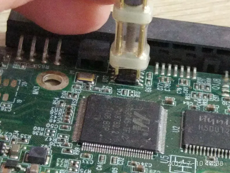 SOP WSON SOIC VSOP SPI вспышка 8P 1,27 мм Зонд приспособление сжигание записи загрузки заостренный зонд
