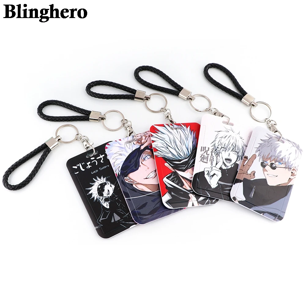 

CB548 Anime Boy Fashion Cartoon Neck Strap Lanyard Card Badge Holder Key Ring ID Name Card Student Badge Holder Office Supplies