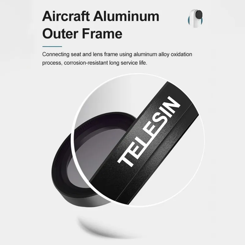 

2021 New CPL ND8 ND16 ND32 Lens Filter Optical Glass Aluminum Alloy Frame For Insta360 Go2 Camera Polarizer ND Filter Set HOT