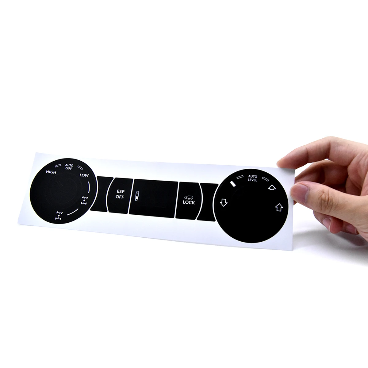 1 шт. наклейки для ремонта автомобиля кнопки переключения передач аксессуары VW