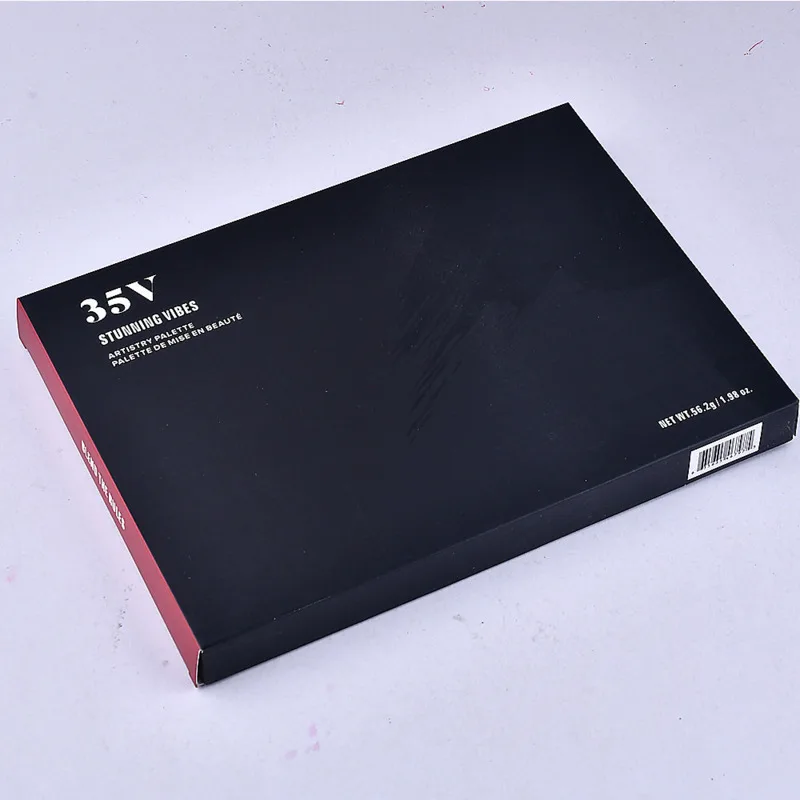 Палитра теней для век 35 цветов шелковистая пудра макияж матовые тени долговечный