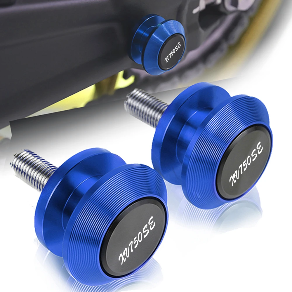 

Для YAMAHA XV750SE XV 750SE XV-750SE XV750 SE 1981 1982 1983 1984 1985 6 мм Мотоцикл с ЧПУ маятник Катушки стенда винты слайдер