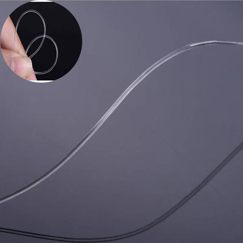 Прозрачная эластичная Хрустальная леска в 1 Рулоне шнур для бисероплетения нить