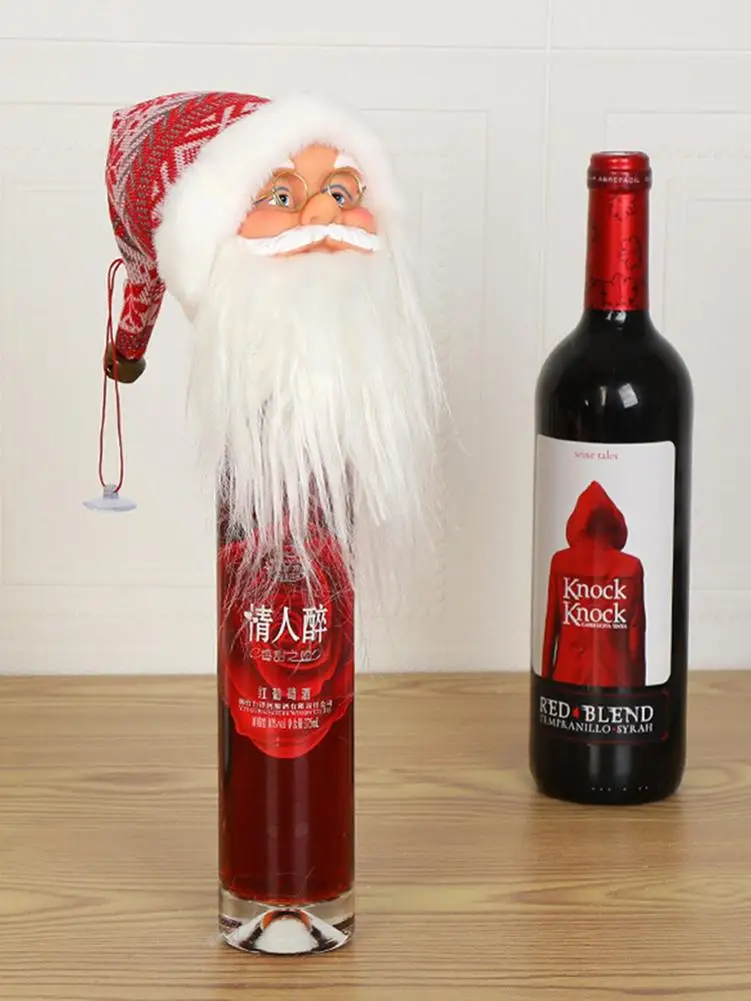 

2 шт., Декоративные Чехлы для бутылок вина