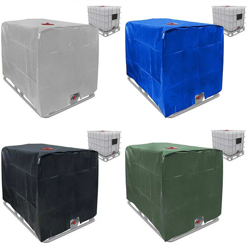 

1000/800/600L IBC Container Waterproof Sunscreen Oxford Cloth Garden Water Tank Dust-Proof Protective Cover