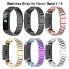 Металлический ремешок из нержавеющей стали для Huawei Honor Band 5, сменный Браслет для фитнес-браслета для мужчин и женщин
