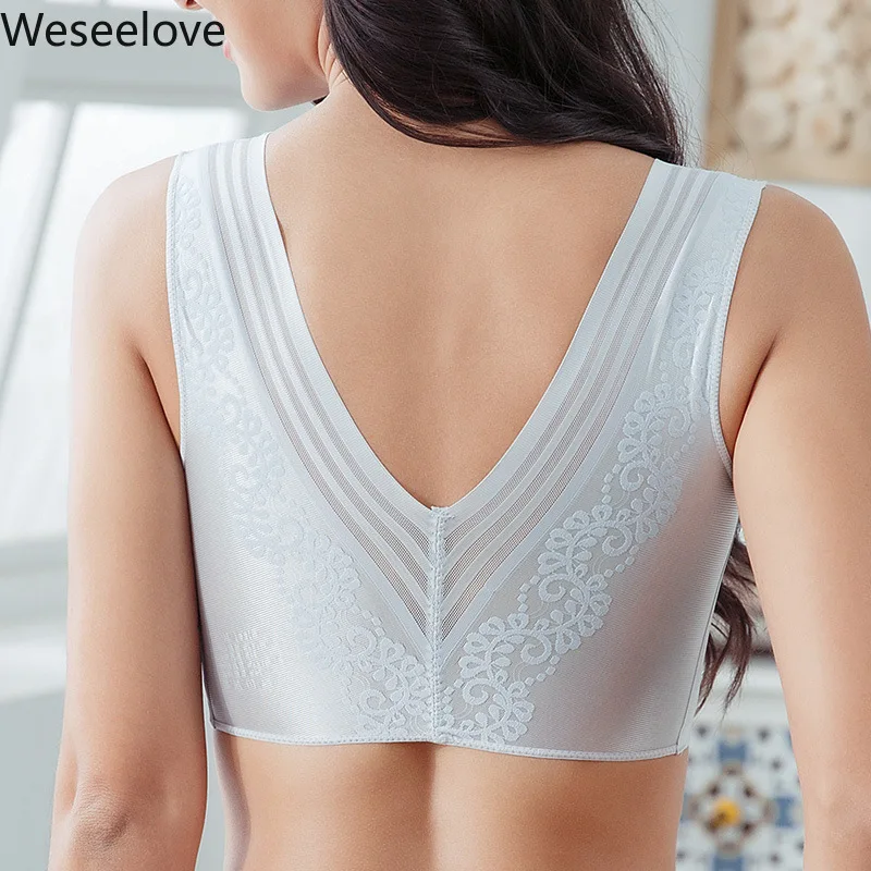 

Weseelove Slim-Fit Sports Bra Seamless Bras Soutien Gorge Femme Lingerie PushUp Large Bust Free Shipping Women's Underwear B06-2