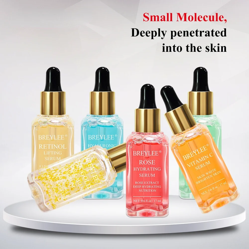 

6pcs Facial Serum Series Deep Moisturizing Anti-aging Wrinkle Whitening Lifting Firming Skin Nourishing Repairing Skin Care