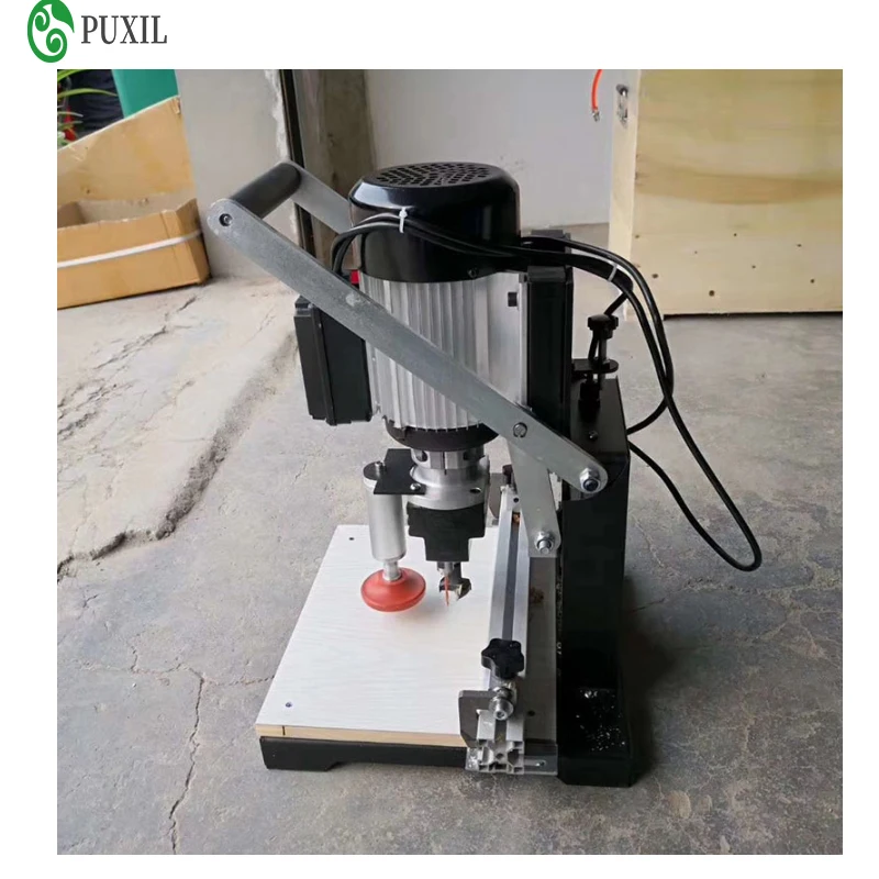 Деревообрабатывающий шарнирный сверлильный станок с одной головкой