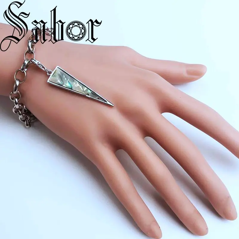 Красочные треугольные подвески модные ювелирные изделия тибетский серебряный