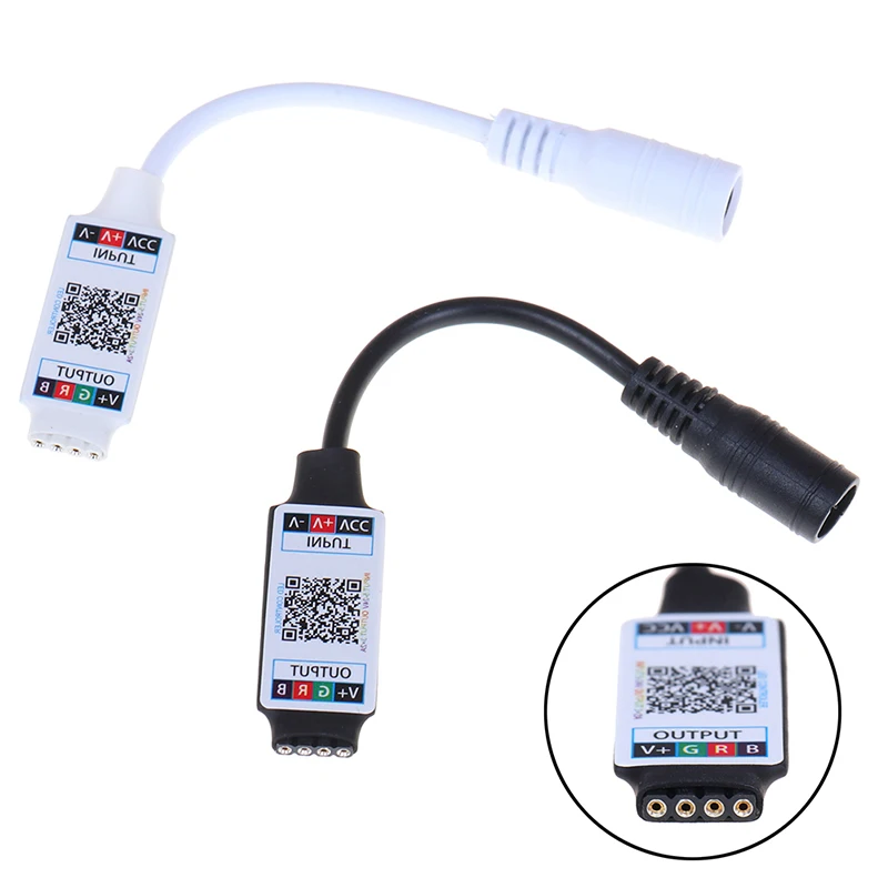 

Беспроводной контроллер для светодиодных лент RGB 3528 5050, 5-24 В, Bluetooth