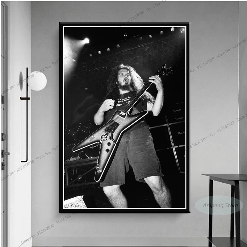 Картина маслом искусство музыка рок звезда легенда гитарист постер печать на