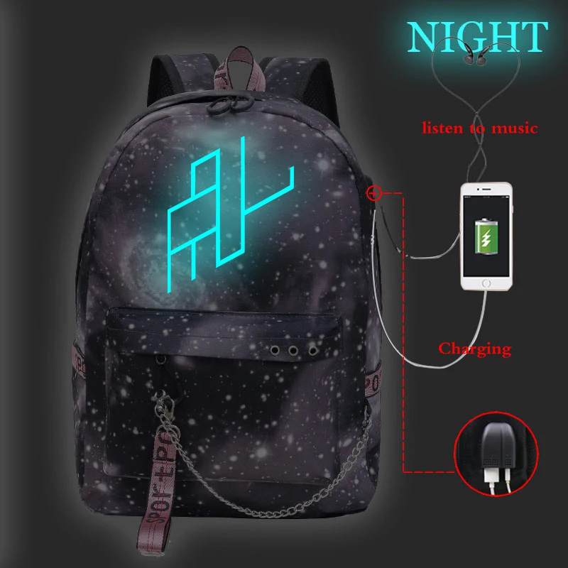 Girls Backpacks 24 PNL рюкзак Mochilas Harajuku школьные сумки для девочек женские школьные сумки для студентов, рюкзак дорожный рюкзак дропшиппинг - Цвет: Girls Backpacks 24