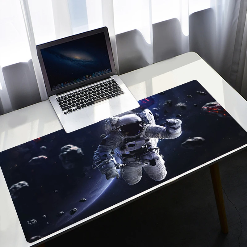 

Astronaut Mousepad Gamer Desk Gaming Keyboard Pad Mouse Pc Gamer Complete Keyboard for Compass Table Mat Varmilo Mice Keyboards
