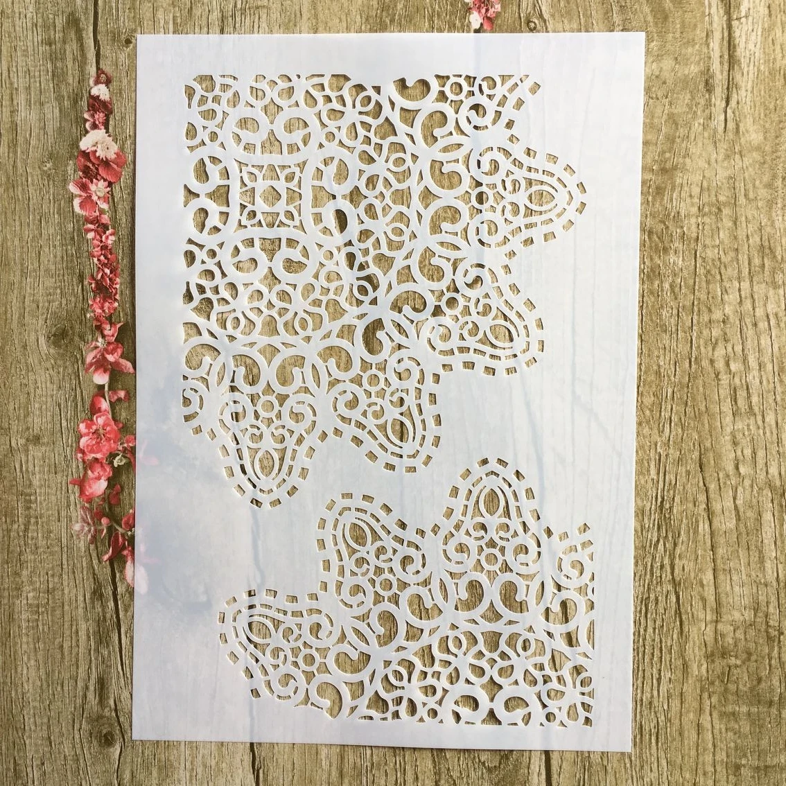 A4 29*21 см Солнечный цветок DIY трафареты настенная живопись раскраска