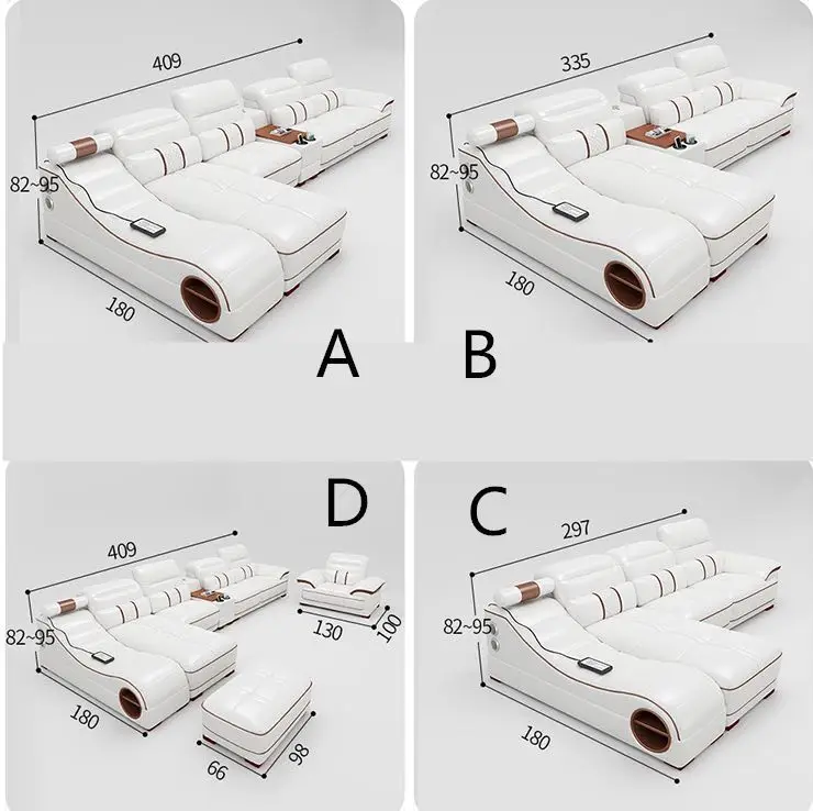 7 местный современный гостиной диван набор iving Мебель для комнаты |