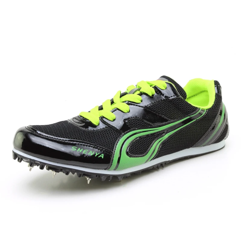 

Men Track Spikes For Sports Running Shoes Women Professional Race Shoes Couple Athletic Sneakers Trainer