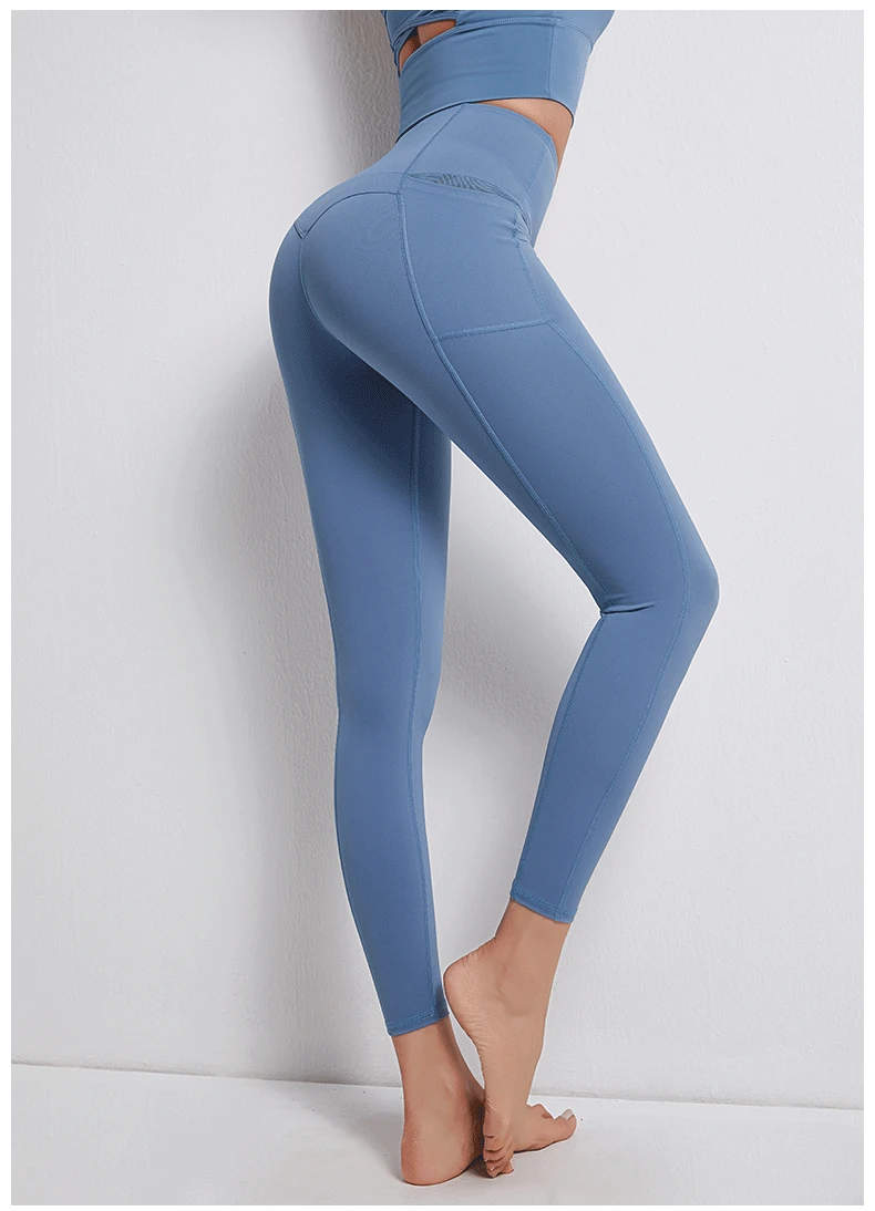 

Yoga Pants Women Pocket Plus Size Leggings Sport Girl Gym Leggings Women Legging Tights Female Bubble Butt Fitness Push Up Pants