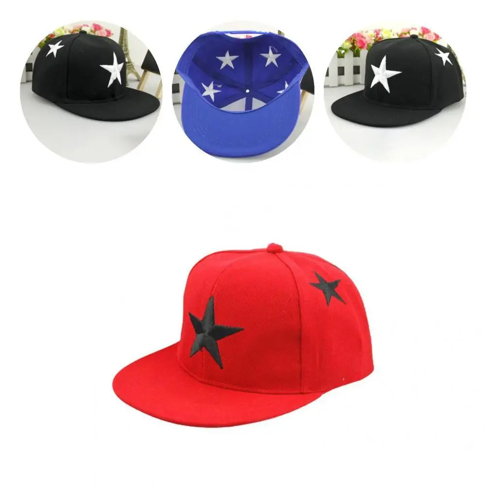 

3-8 Years Kids Baseball Hat Stylish Children Solid Color Simple Short Brim Hat for Party Baseball Cap Kids Hat