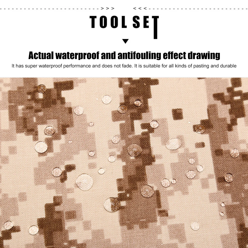 Hunting Camo Silencer Stealth Patch Self-Adhesive Non-Woven Camouflage Sniper Rifle Gun Protective Wrap Covers Patches | Спорт и