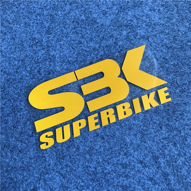

Car Styling Vinyl Decals World Number 1 Superbike SBK Motorcycle Auto Tank Sticker