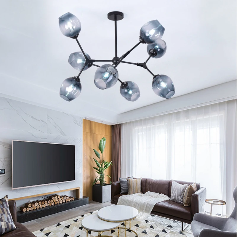 Скандинавские потолочные светильники для спальни гостиной столовой ресторана