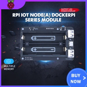 RPI два Напряжение 18650 литиевая Защита аккумулятора V8 Ups мобильный Мощность Плата расширения Модуль 5V микро USB для Arduino ESP32 ESP8266