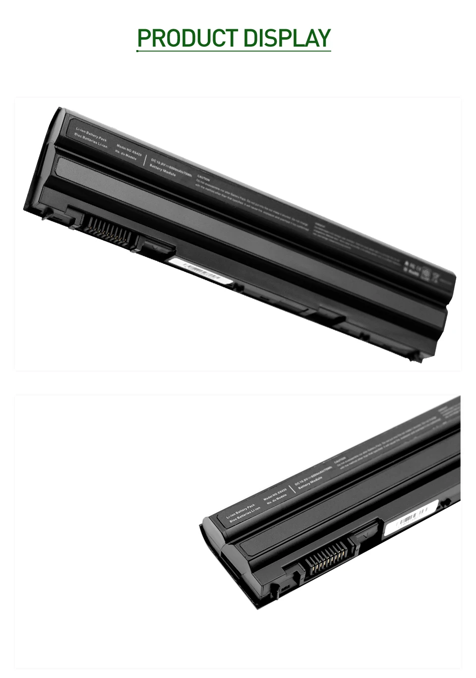 Golooloo 6500 мАч аккумулятор для ноутбука Dell Inspiron 15R(7520) Latitude E5420 E5420 ATG E5420m E5430 E5520 E5520m E5530 E6420
