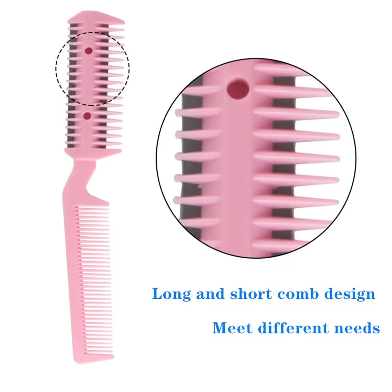 

Trimmer Hair Razor Cutting Thinning Comb with Blades Hair Care Hair Brush Professional Hair Brush DIY Styling Tool Fast Delivery